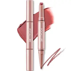 FOCALLURE 2ï¿½ï¿½ï¿½inï¿½ï¿½ï¿½1 Lip Liner & Lipstick, Nonï¿½ï¿½ï¿½Drying Blur 