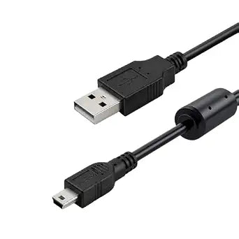 USB Camera Data Cable for Nikon & Canon DSLR, Mini USB Photo Transfer