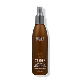 SURFACE Hair Curls Replenish Leave In Conditioner - Sulfate Free and Paraben Free Natural Hair Moisture 6oz