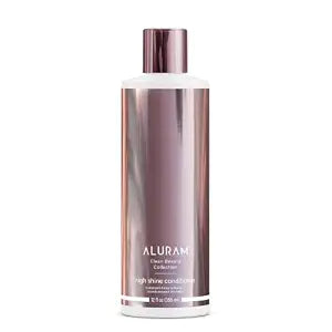 ALURAM High Shine Conditioner (12 fl oz) Boosts Hair Radiance & Detangling - Coconut Water, Pracaxi Oil & Hibiscus Extract - All Hair Types - Vegan, Gluten Free, Cruelty Free - Clean Beauty Collection