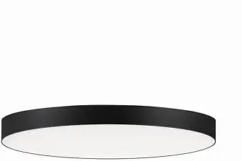 Maxim Lighting Trim 9" 1-Light Light Fixture | Black Finish | White Glass Shade | Transitional Light Fixture | Ideal for Residential Interiors | Dimmable ADA Compliant Wet Rated | 57884WTBK