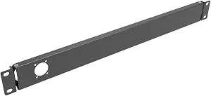 1U Hinged 1-D Series XLR HDMI Audio Rack Mount Panel 19 inches