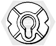 1/2" Round Malleable Iron Washers Plain Finish (Quantity: 10 pcs) - Inside Diameter: 1/2" inches