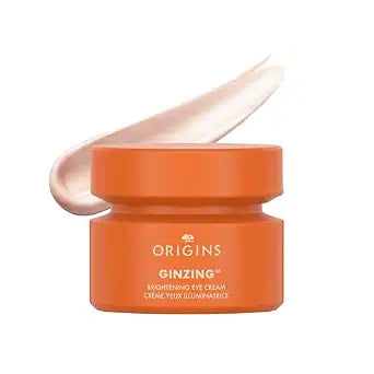 Origins GinZing Brightening Eye Cream with Vitamin C & Niacinamide| Visibly Reduces Dark Circles, 0.5 Fl Oz