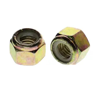 Nylon Insert Lock Nuts SAE  Zinc  Multiple Sizes & Packs (50, 1/2-20)
