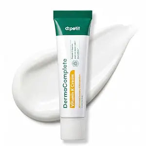 DermaComplete Vitamin K Cream for Skin Recovery, Advanced Formula for Redness Relief, Dark Circles, and Hyperpigmentation formulated by Korean Dermatologists