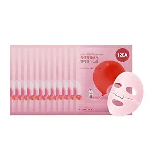 ROUND LAB Camellia Collagen Mask 4ea, 34 g/1.19 Fl Oz