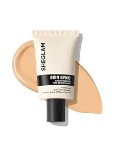 SHEGLAM Skin Sync Satin Foundation-Shell