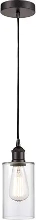 Innovations Lighting 616-1P-OB-G802-LED Edison Clymer Mini Pendant Oil Rubbed Bronze
