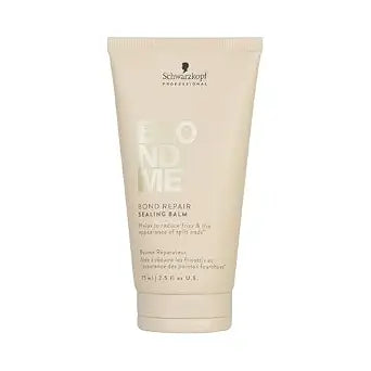 BlondMe Bond Repair Sealing Balm for Blonde Hair, 2.5 Fl Oz | Tame Split Ends & Reduce Frizz | Heat Protection | For Shiny, Smooth Blonde, Lightened, & Grey Hair