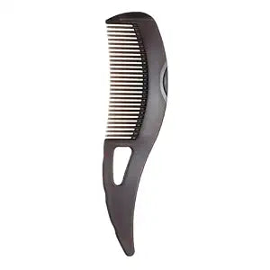 Creative Dandruff Comb Hollow Teeth with Press Button to Clean, Hairbrush for Scalp Detox/Exfoliate, Remove Flakes/Build Up, Shower/Scalp Hair Care Tool with Ergonomic Handle for Women Men Kids