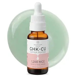Neurogan GHK-Cu Copper Peptide Neck & Face Serum - 1200mcg - 1oz