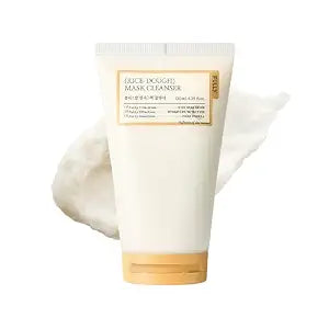 FULLY Rice-Dough Mask Cleanser, Hydrating Mask, Nourishing, Low-pH Formula, Clear Pores, Face Wash, Dry & Sensitive Skin, Vegan Korean Skincare 4.39 fl.oz
