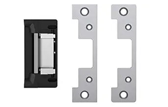 HES 5200C-12/24D-630 Universal Door Electric Strike with Faceplate, Satin Stainless Steel, Static Strength 1500 lbs., Dynamic Strength 70 ft-lbs., Dual-Voltage 12 or 24 VDC/VAC