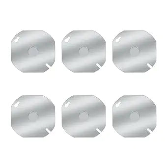Octagon Electrical Box Cover, 4" Junction Box Covers with 1/2" Knockout