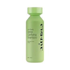 Eva NYC Sulfate-Free Detox Clarifying Shampoo for Buildup, Oil, Hard Water + Chlorine - Weekly Non-Stripping Hair + Scalp Shampoo for Healthy-Looking Hair - Amino Acids + AHAs - Lavender Scent -10floz