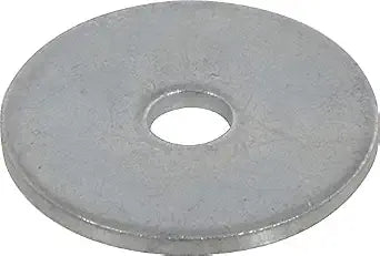 Hillman Fender Washers, 3/8in x 2in, 100 Pack, Zinc