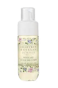 Crabtree & Evelyn Summer Hill Body Oil – 4 fl oz/ 120ml