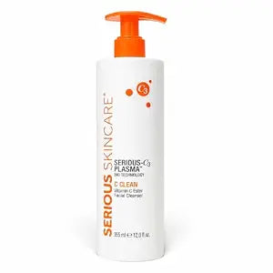 Serious Skincare Vitamin C Clean Face Wash, Hydrating Facial Cleanser 12 oz