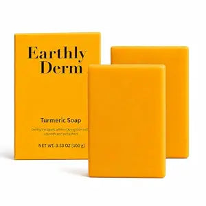 Earthly Derm Turmeric Soap,Earthly Derm Soap