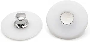 Shower Curtain Magnets  No Splash Shower Curtain Clips | Keeps Curtain Closed to Wall | Strong N52 Magnets | 8 Pairs | by IQ Labs