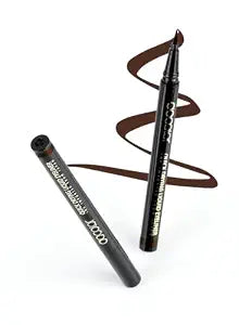 docolor Waterproof Liquid Eyeliner Pen, Ultra-Pigmented & Smudge-Proof, Brown Dark Chocolate