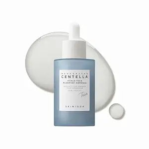 SKIN1004 Hyalu TECA Plumping Ampoule, Hyaluronic Acid Serum for Dewy Glow Skin, Hydrating Face Serum with Soothing Centella & Ceramide, Peptides for Firming Skin, Korean Skin Care, 1.69 fl.oz / 50ml