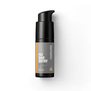MANSCAPED® Face Shave Soother, Men's Aftershave Serum Infused with Red Algae, Menthyl Lactate & Vitamin B3 for Cooling, Soothing & Hydration, Vegan, Paraben-Free, 28ml