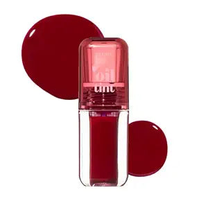 ETUDE Dear Darling Oil Tint, #2 Plum Berry, Hydrating Lip Oil, 0.14 fl oz