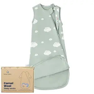 kaiya baby Unisex Sleeping Bag for Babies and Toddlers 0.5 Tog Sleep Sack 6-18 Months, Newborn Sleep Sack, Wearable Blanket Baby, One Piece Sleeveless, Gifts for Baby
