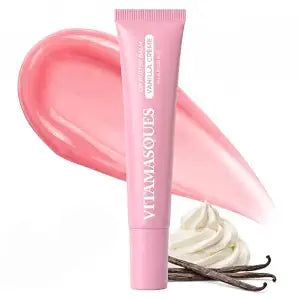 Vitamasques Lip Butter Balm - Vanilla Creme, Korean Lip Balm - 0.33 fl.oz