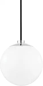 Mitzi H105701-PN Stella - 1 Light Pendant 7.75 inches Tall and 7 inches Wide - Polished Nickel Finish