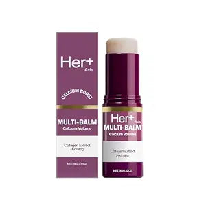 Official Her+ Anti Wrinkle Calcium Balm, Hydrating Face Moisturizer for Eyes,Neck, Face