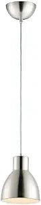 Maxim Lighting Cora 1-Light Pendant Light | Satin Nickel Finish | Kitchen Dining Pendant | 11020SN