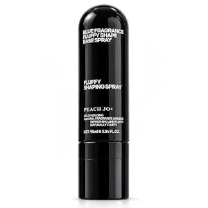 Fluffy Hair Shaping Spray, Peach-Scented Volumizing & Setting Spray for Lightweight, Fine Mist No Sticky (1 PC, Fresh Scent)