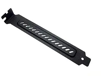 upHere Hard Steel Dust Filter Blanking Plate PCI Slot Cover 10 Pcs Black