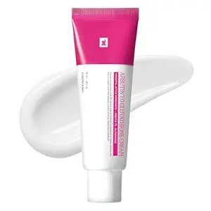 TOSOWOONG Arbutin 7% Glutathione Cream for Dark Spots, Uneven Tone, Glow