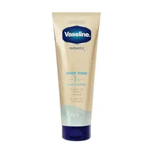 Vaseline Radiant X Even Tone 1% Niacinamide Silky Body Lotion 7.5 OZ