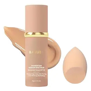 4 in 1 Color Changing Foundation SPF 50, 1.41 fl oz Liquid Makeup