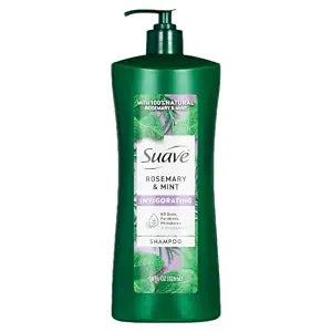 suave+ Rosemary and Mint Invigorating Shampoo, Paraben Free, 28 fl oz