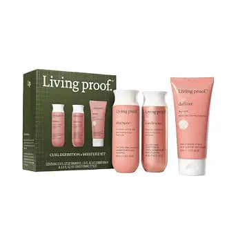 Living Proof Curl Franchise Trial Kit - Travel Size Shampoo, Conditioner, and Definer ($52 value)