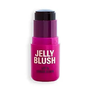 Revolution Jelly Blush Stick Lip & Cheek Stain, Cherry Red