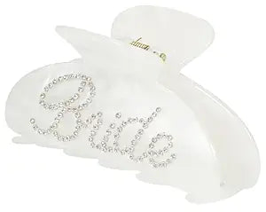 Bride Hair Claw Clip for Bachelorette Party, Wedding Accessories