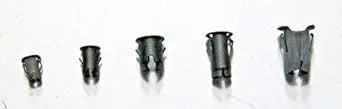 Retro-Motive #1707 Tubular Barrel Nut Assortment, 5/32"-1/4" Stud (125 Pieces - 25 of Each Size)