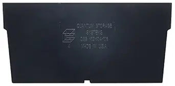 Quantum Storage Systems DSB104 Plastic Divider Designed for Economy Shelf Bins, 7" x 7"x 4" (Case of 50)