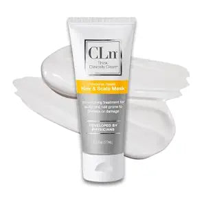 CLn® Hair & Scalp Mask Conditioner - Deep Conditioner for Hair & Scalp Prone to Dryness & Damage, Paraben-Free & Dye-Free, Scented by Eucalyptus, 6 fl. oz.