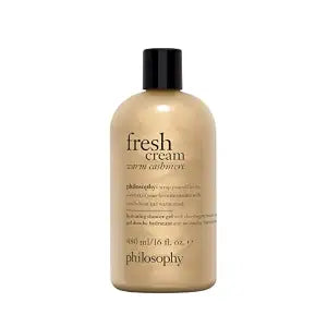 philosophy fresh cream warm cashmere hydrating shower gel ��� cozy vanilla scented body wash ��� with vanilla, tangerine & cashmere wood