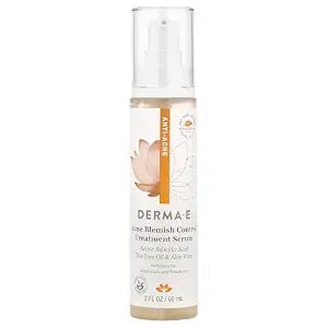 DERMA E Acne Blemish Control Treatment Serum For Face, 2 Fl Oz Face Serum