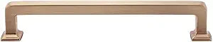 Top Knobs Ascendra 6 5/16" Center to Center Bar Pull Honey Bronze