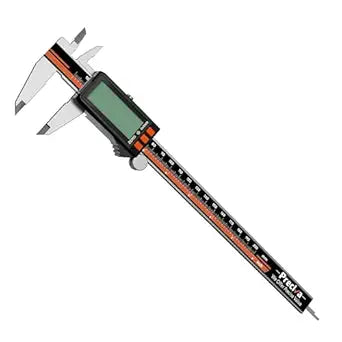 Digital Caliper with Large LCD Screen, 8 Inch/200mm Electronic Vernier Caliper Tool, IP54 Splash Proof Stainless Steel Micrometer, Rechargeable Battery Powered w/Type-C Cable